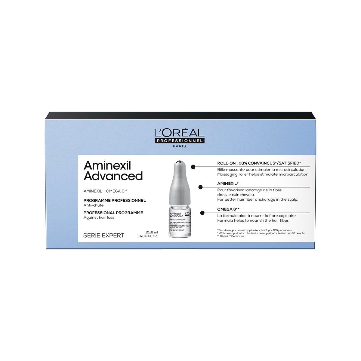Loreal Professional Aminexil Advanced dual-action scalp & anti-thinning hair treatment