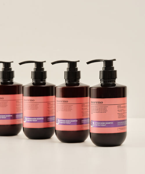 Moremo Caffeine Biome Shampoo For Oily Scalp (500ml)