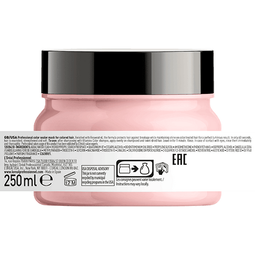 Loreal Professional Serie Expert Vitamino Color Colour Radiance mask 250 ml