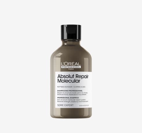 Sulfate-Free Molecular Repairing Shampoo For Damaged Hair 300 Ml - Absolut Repair Molecular