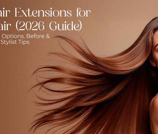 Best Hair Extensions for Thin Hair (2026 Guide): Damage-Free Options, Before & After, and Pro Stylist Tips