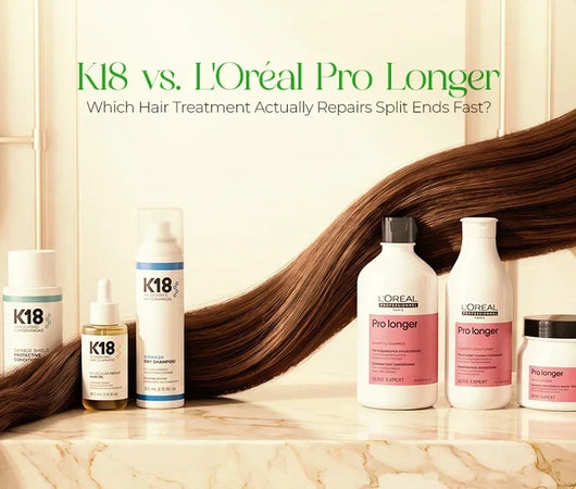 K18 vs. L'Oréal Pro Longer: Which Hair Treatment Actually Repairs Split Ends Fast?