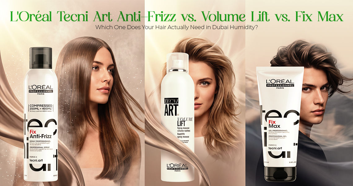 L'Oréal Tecni.Art Anti-Frizz vs. Volume Lift vs. Fix Max: Which One Does Your Hair Actually Need in Dubai Humidity?