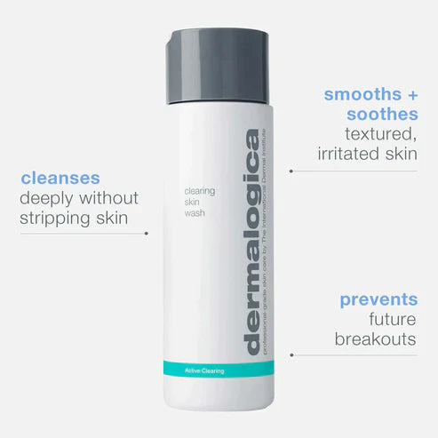 Dermalogica Clearing Skin wash 8.4oz/250 ml New